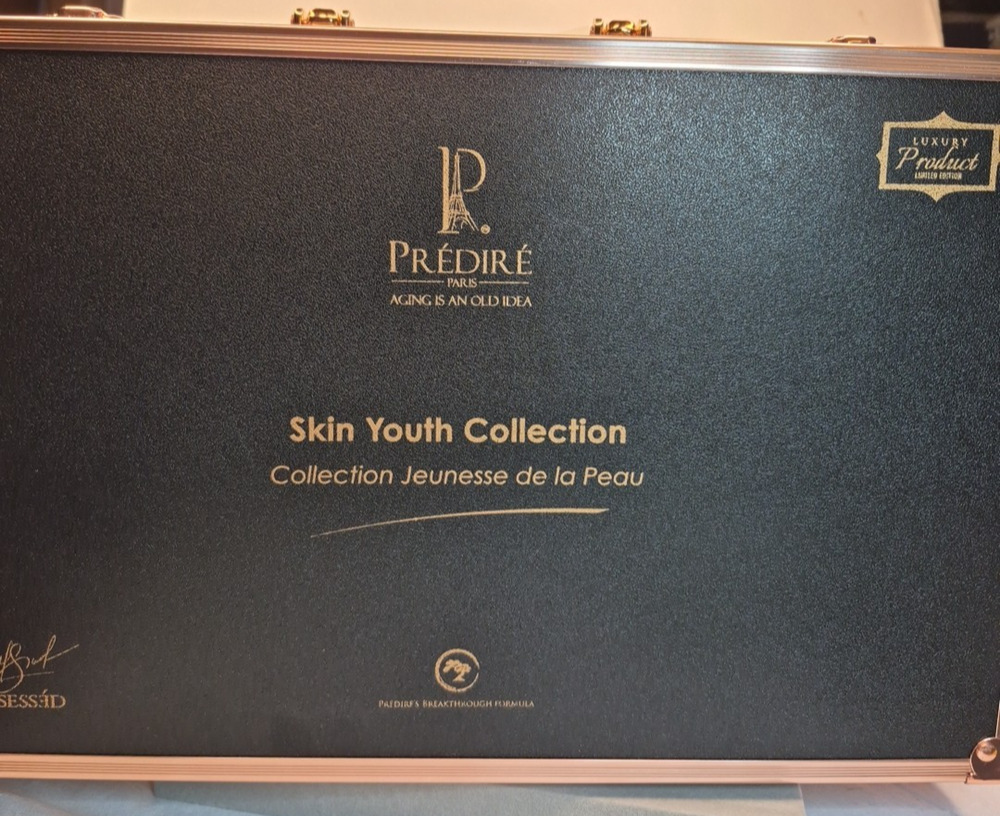Prédiré Paris Skin Youth Collection – 6 Piece Set New Hard Suite Case Unopened